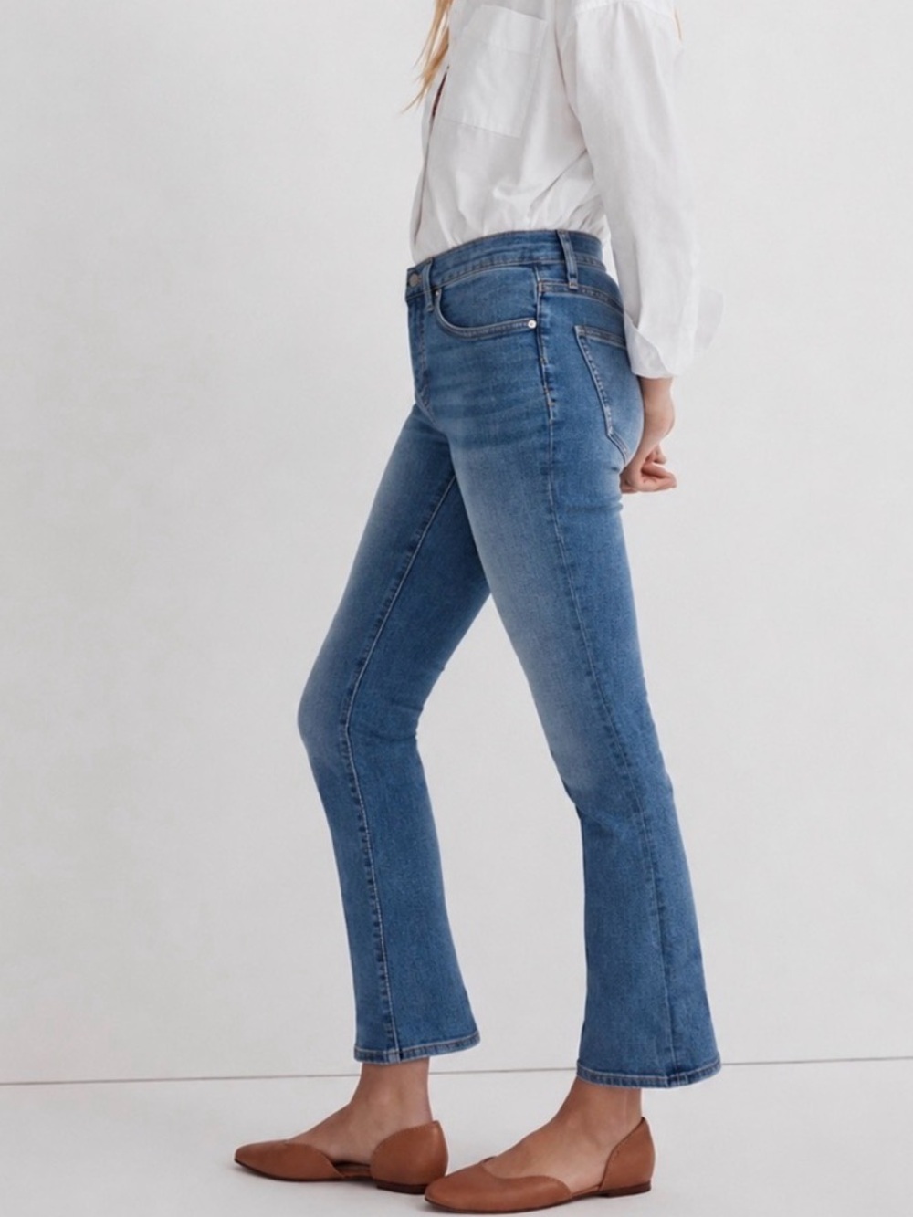 Madewell Mid-Rise Kick Out Jeans Size 27